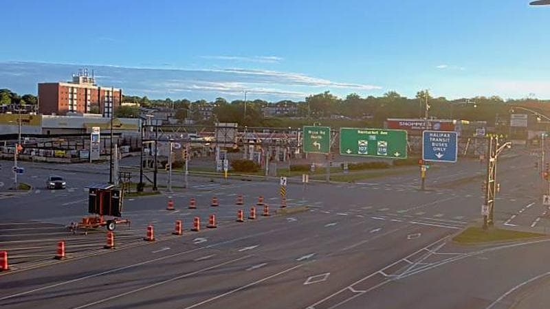 Macdonald Bridge - Halifax bound