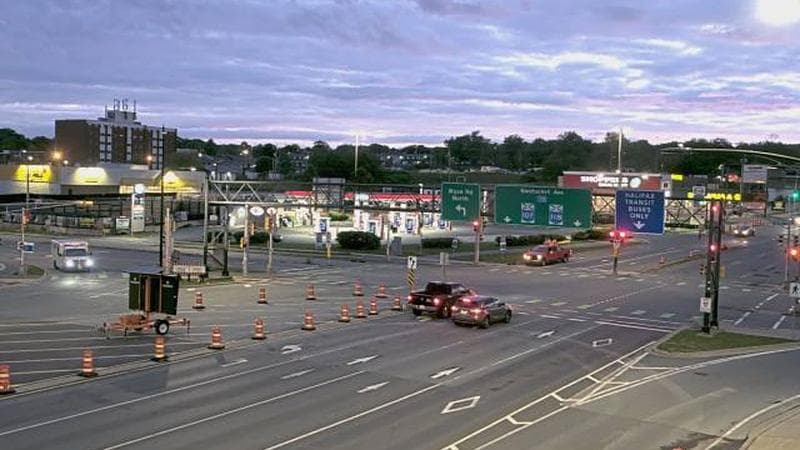 Macdonald Bridge - Halifax bound