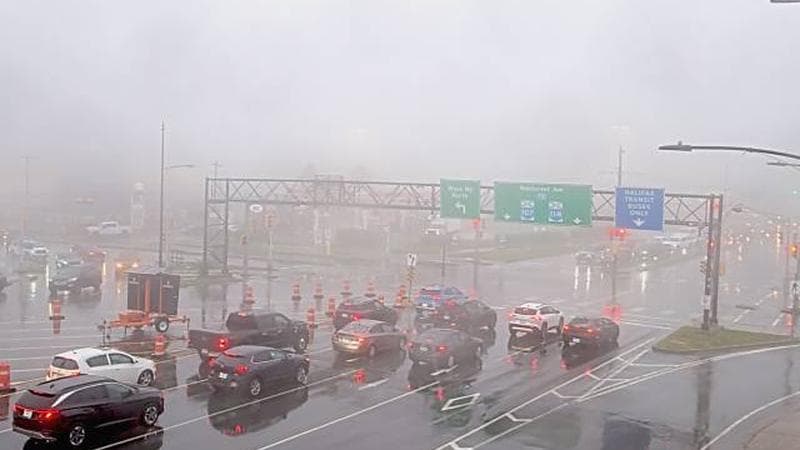 Macdonald Bridge - Halifax bound