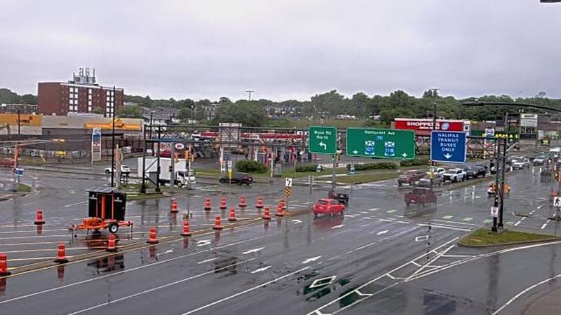 Macdonald Bridge - Halifax bound
