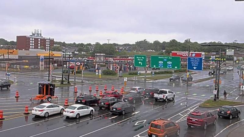 Macdonald Bridge - Halifax bound