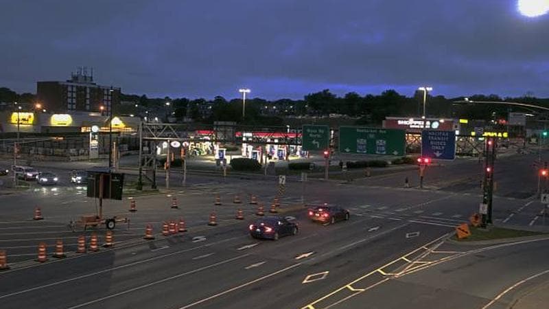 Macdonald Bridge - Halifax bound