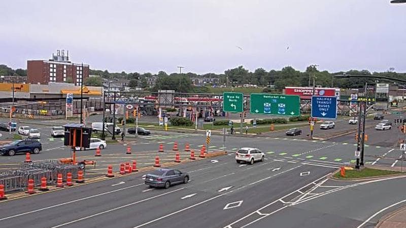 Macdonald Bridge - Halifax bound