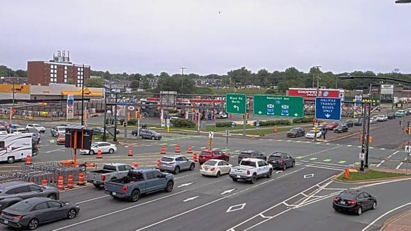 Macdonald Bridge - Halifax bound