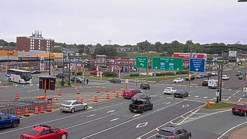 Macdonald Bridge - Halifax bound