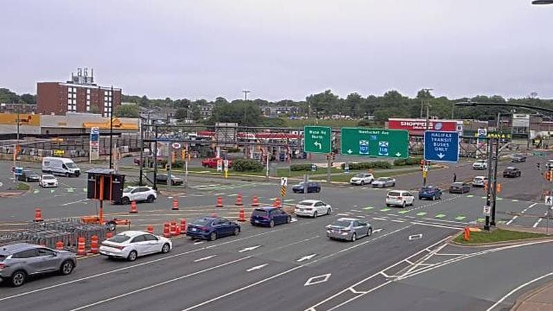 Macdonald Bridge - Halifax bound