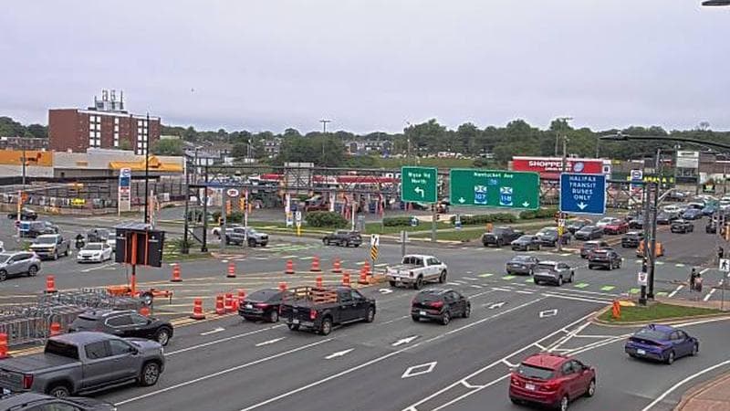 Macdonald Bridge - Halifax bound