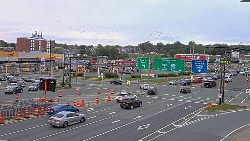 Macdonald Bridge - Halifax bound