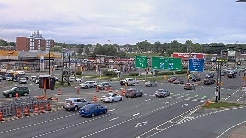 Macdonald Bridge - Halifax bound