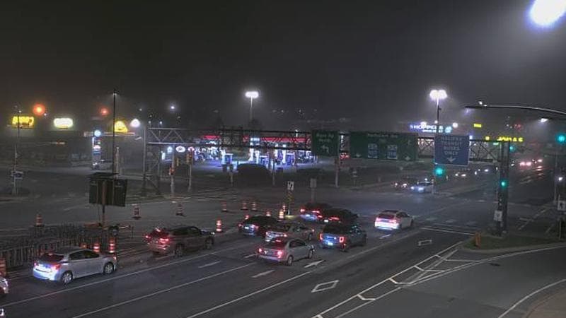 Macdonald Bridge - Halifax bound