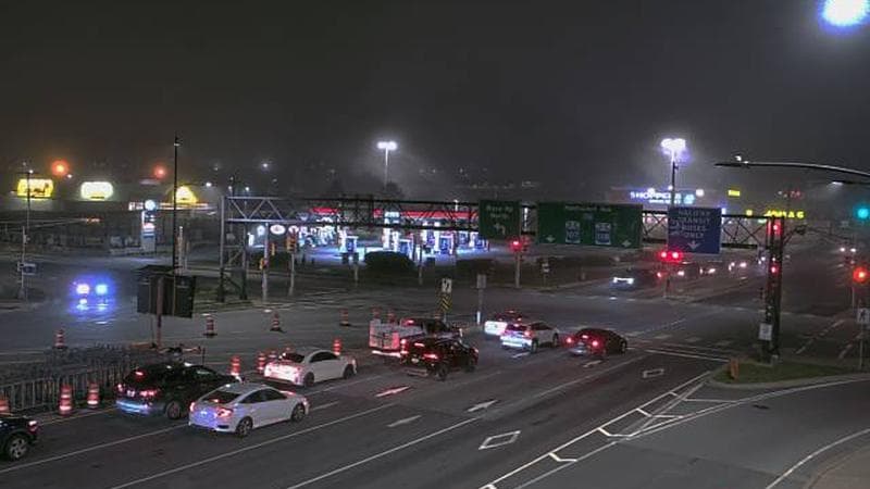 Macdonald Bridge - Halifax bound