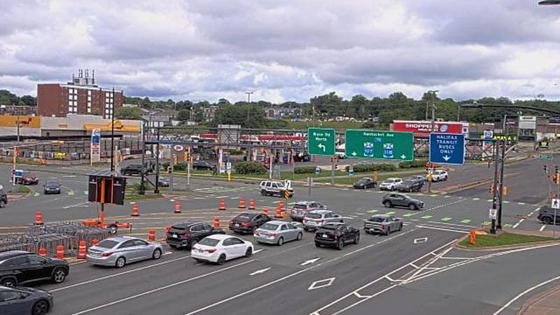Macdonald Bridge - Halifax bound
