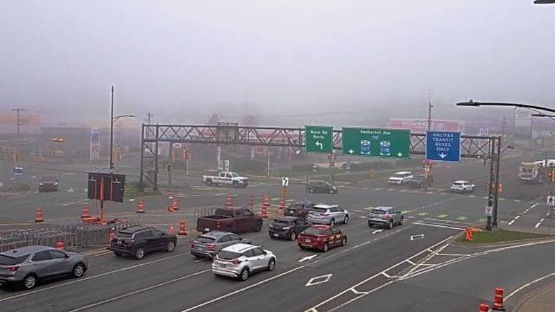 Macdonald Bridge - Halifax bound