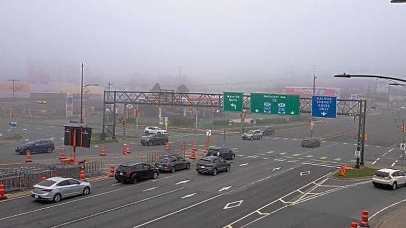 Macdonald Bridge - Halifax bound