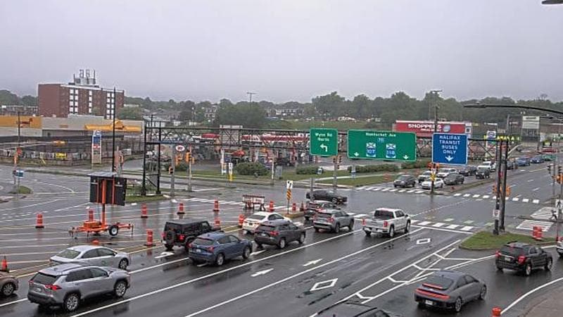 Macdonald Bridge - Halifax bound