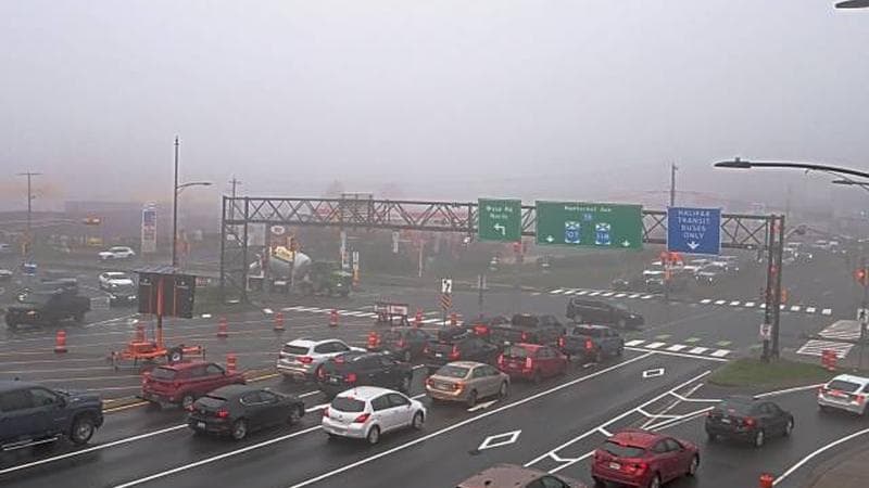 Macdonald Bridge - Halifax bound
