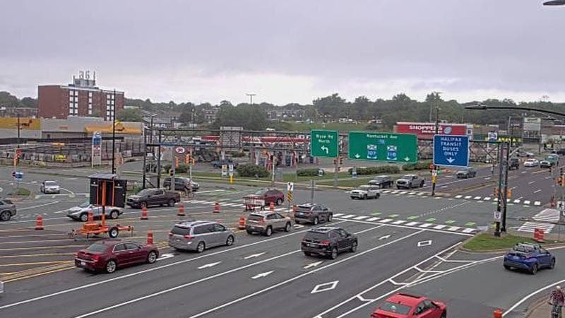 Macdonald Bridge - Halifax bound