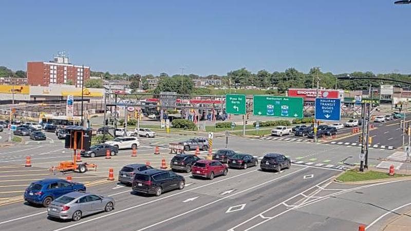 Macdonald Bridge - Halifax bound