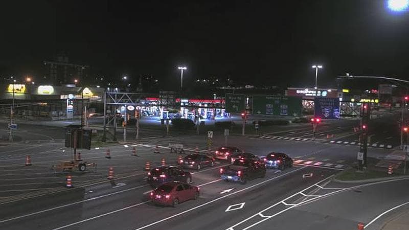 Macdonald Bridge - Halifax bound