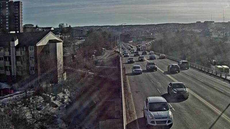 MacKay Bridge - Dartmouth bound
