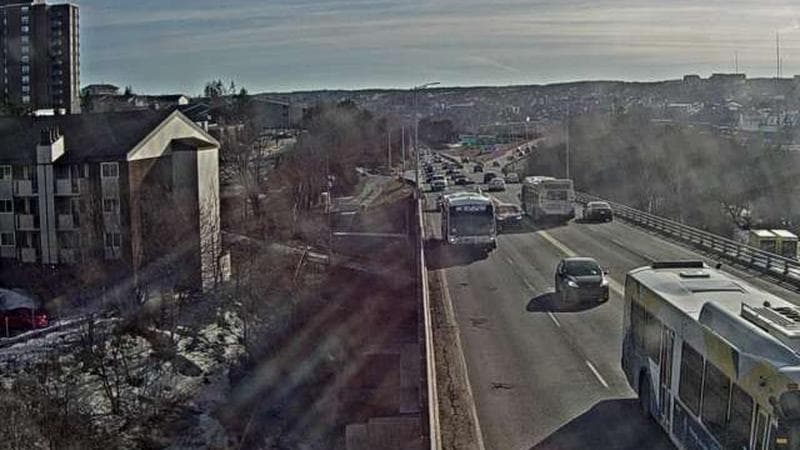 MacKay Bridge - Dartmouth bound