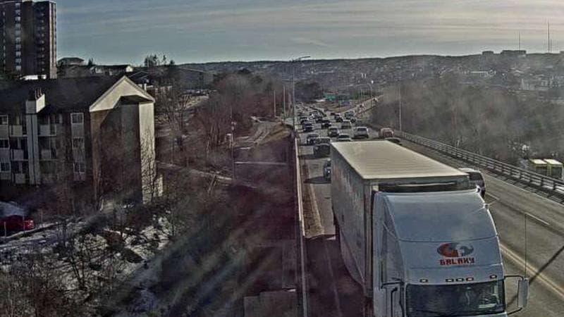 MacKay Bridge - Dartmouth bound