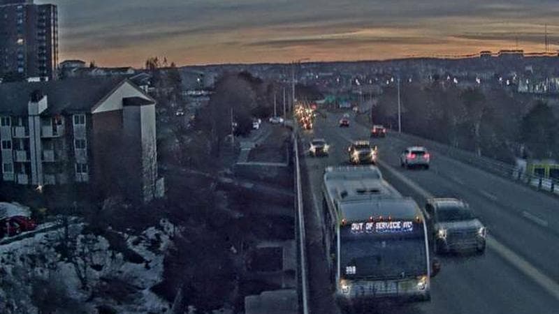 MacKay Bridge - Dartmouth bound