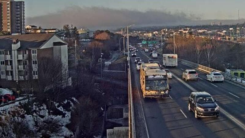 MacKay Bridge - Dartmouth bound
