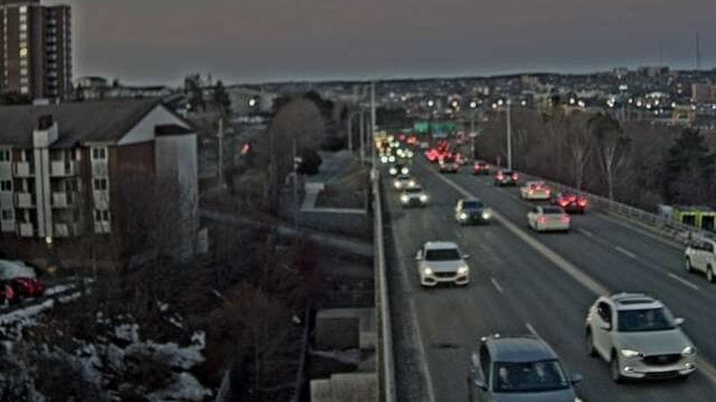 MacKay Bridge - Dartmouth bound