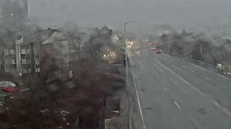 MacKay Bridge - Dartmouth bound