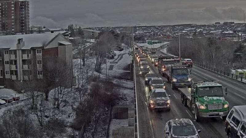 MacKay Bridge - Dartmouth bound