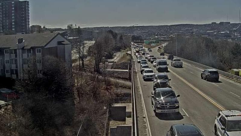 MacKay Bridge - Dartmouth bound