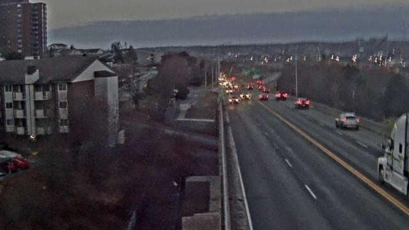 MacKay Bridge - Dartmouth bound