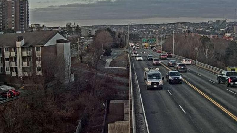 MacKay Bridge - Dartmouth bound