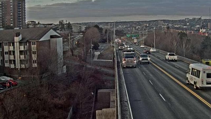 MacKay Bridge - Dartmouth bound