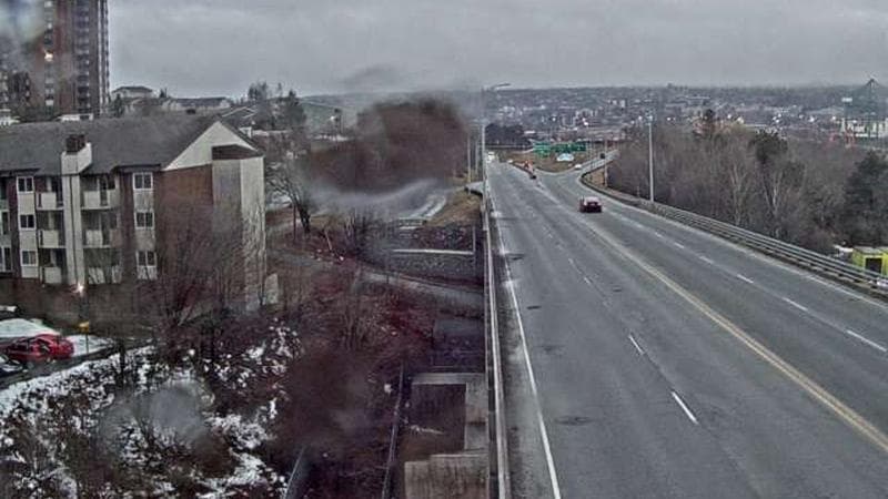 MacKay Bridge - Dartmouth bound