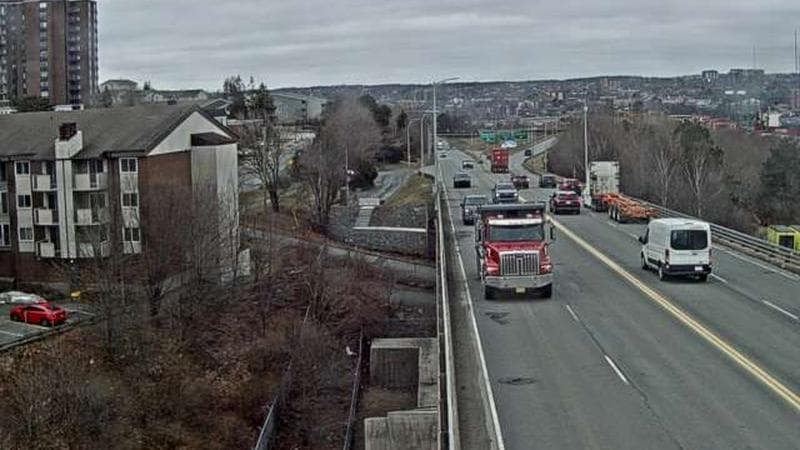 MacKay Bridge - Dartmouth bound
