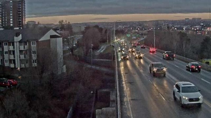 MacKay Bridge - Dartmouth bound