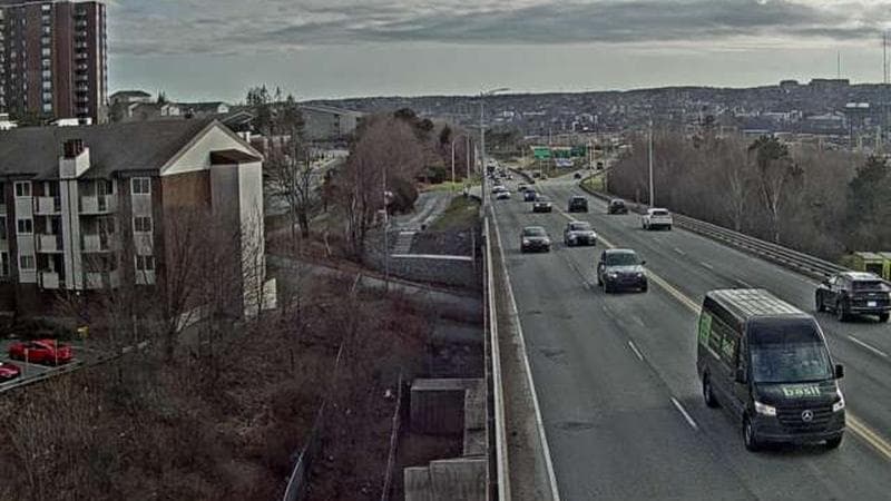 MacKay Bridge - Dartmouth bound