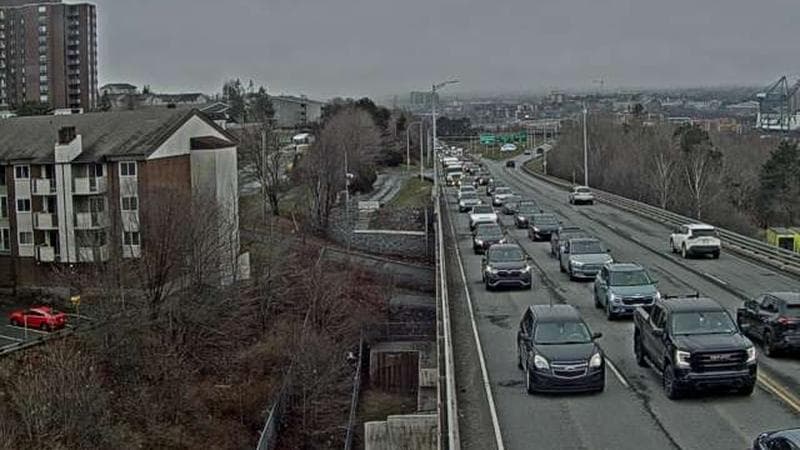 MacKay Bridge - Dartmouth bound