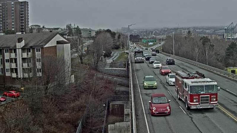 MacKay Bridge - Dartmouth bound