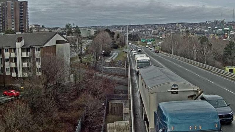 MacKay Bridge - Dartmouth bound