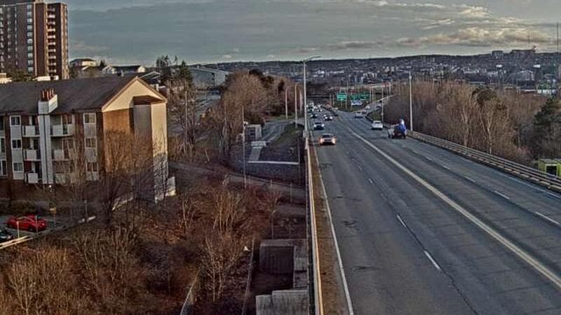 MacKay Bridge - Dartmouth bound