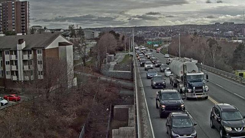 MacKay Bridge - Dartmouth bound