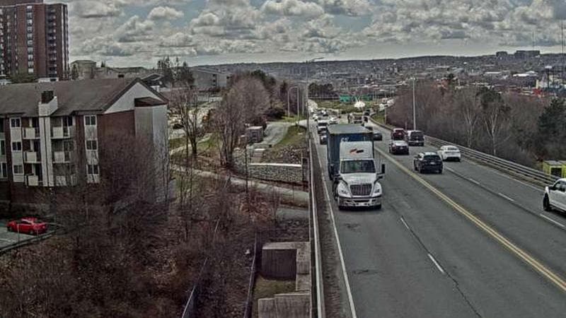 MacKay Bridge - Dartmouth bound