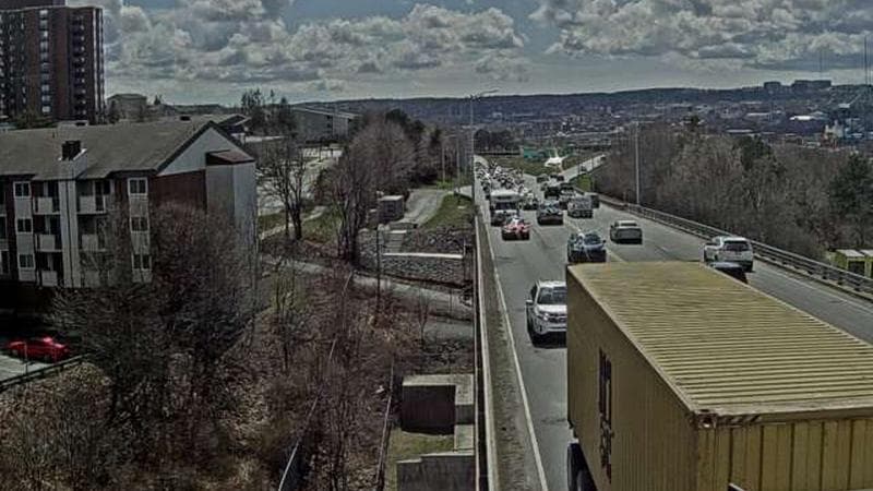MacKay Bridge - Dartmouth bound