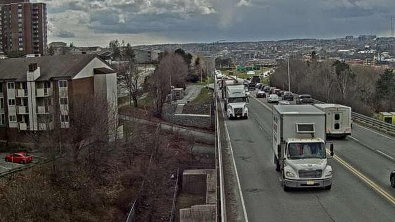 MacKay Bridge - Dartmouth bound
