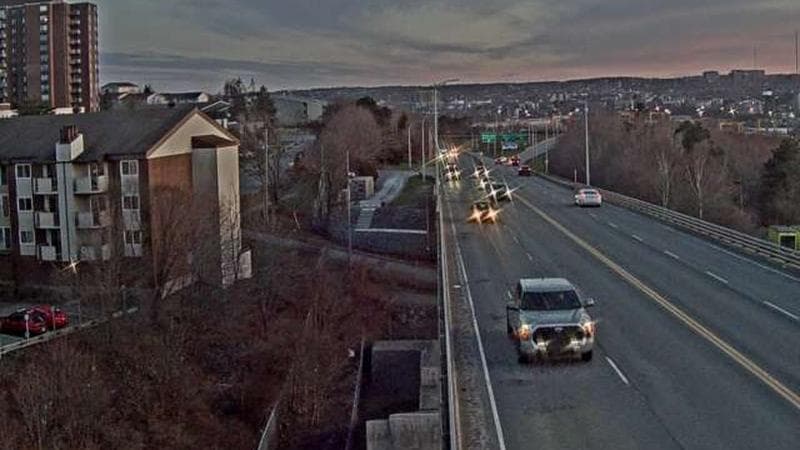 MacKay Bridge - Dartmouth bound
