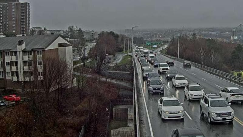 MacKay Bridge - Dartmouth bound