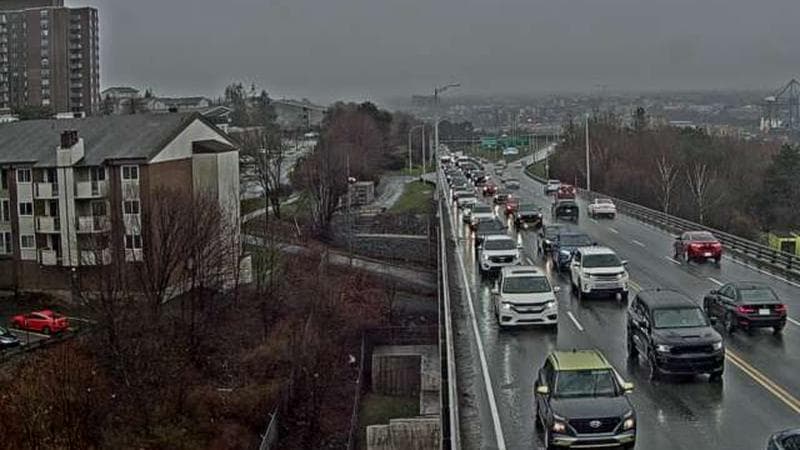 MacKay Bridge - Dartmouth bound